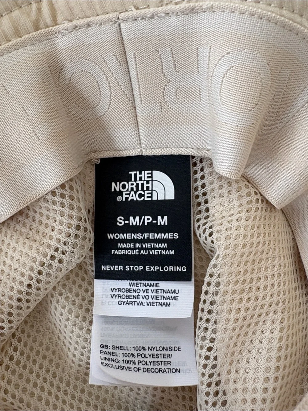 The North Face Bucket Brimmer Hat Women’s Size S/M